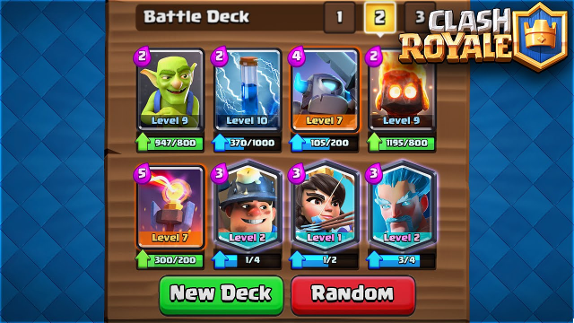 Clash Royale Deck Builder: El mejor mazo para ser invencible