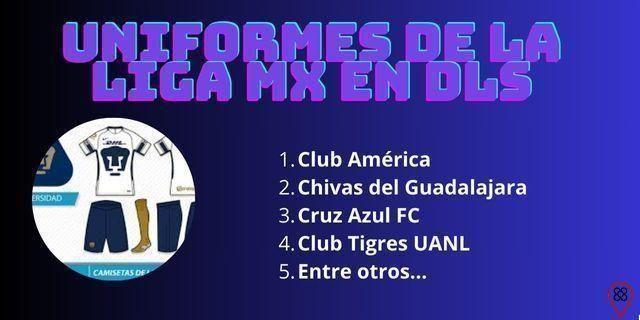 Consigue los mejores uniformes de la Liga MX en Dream League Soccer