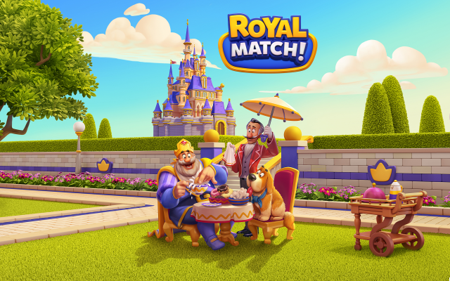 ¡Siente la emoción de ganar estrellas y monedas con ROYAL MATCH todos los días! 🎁