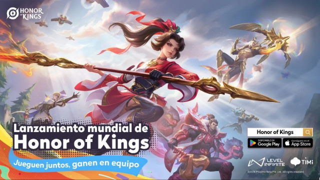 Consigue oro, gemas, equipamiento y habilidades gratis en Honor of Kings