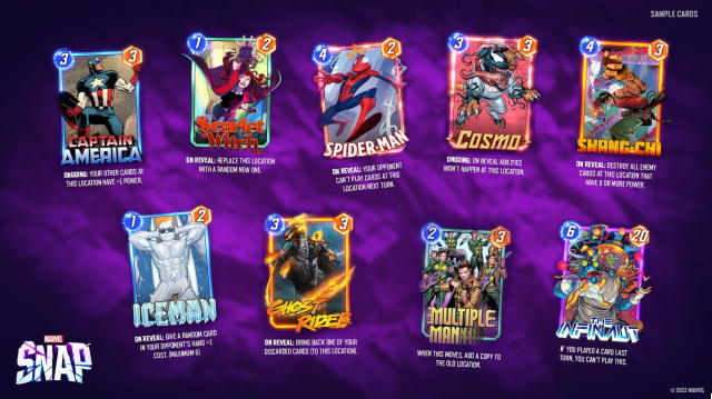 Consigue créditos, monedas, cartas y habilidades especiales gratis en Marvel Snap