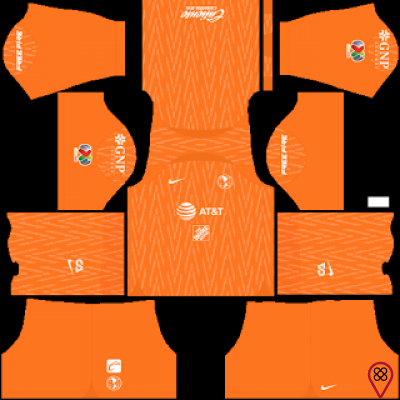 Consigue los mejores uniformes del Club América para Dream League Soccer