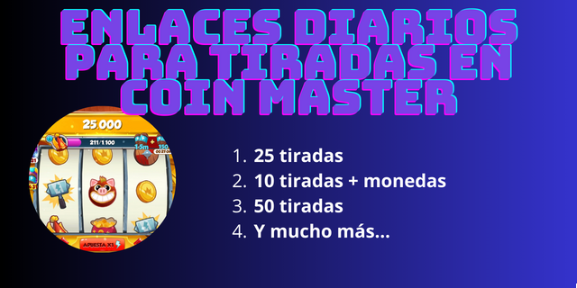 Enlaces Diarios para Tiradas en Coin Master: ¡No Te los Pierdas!