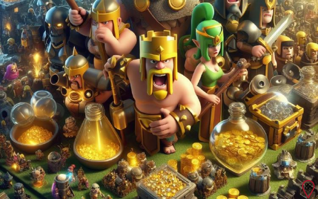 ¡La emoción de ganar gemas y oro con Clash of Clans todos los días! 🎁