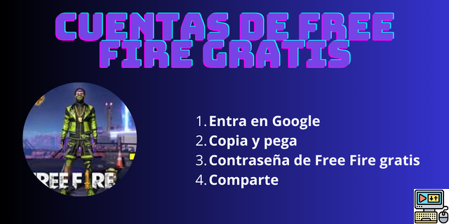 Consigue aquí las mejores cuentas de Free Fire Gratis con el correo y la contraseña